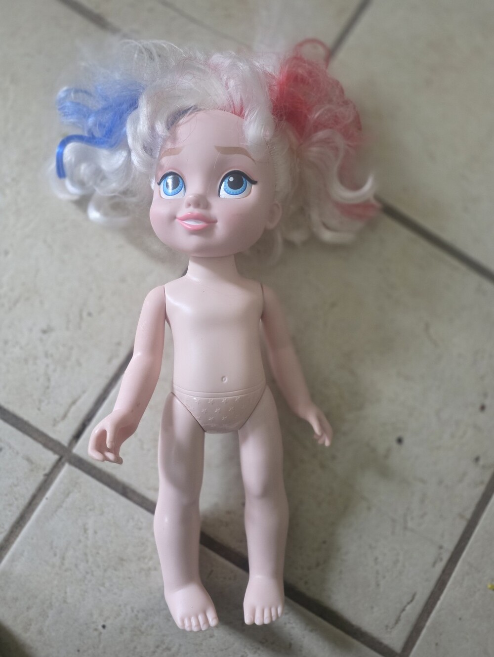 Harley Quinn Doll By Jakks / DC Comics No Clothes